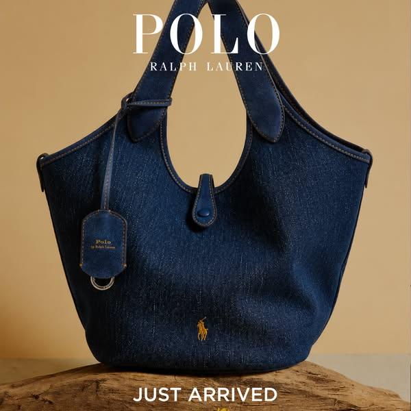 Polo Ralph Lauren bag arrival ad
