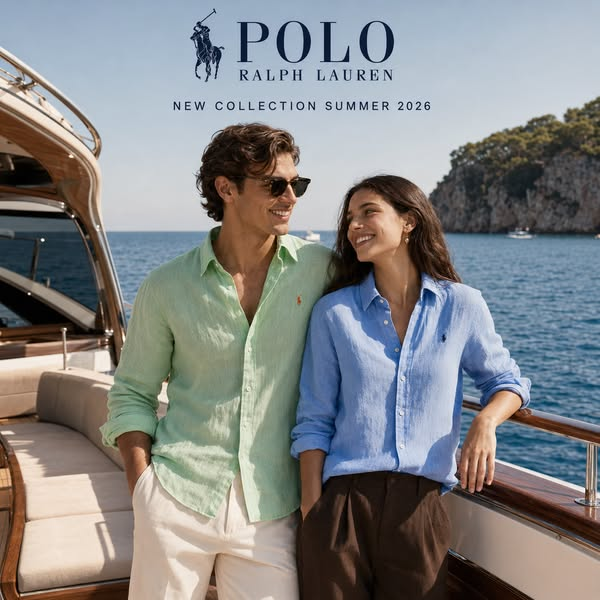 Polo Ralph Lauren summer collection ad