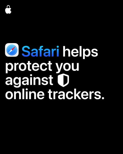 Safari tracker protection ad