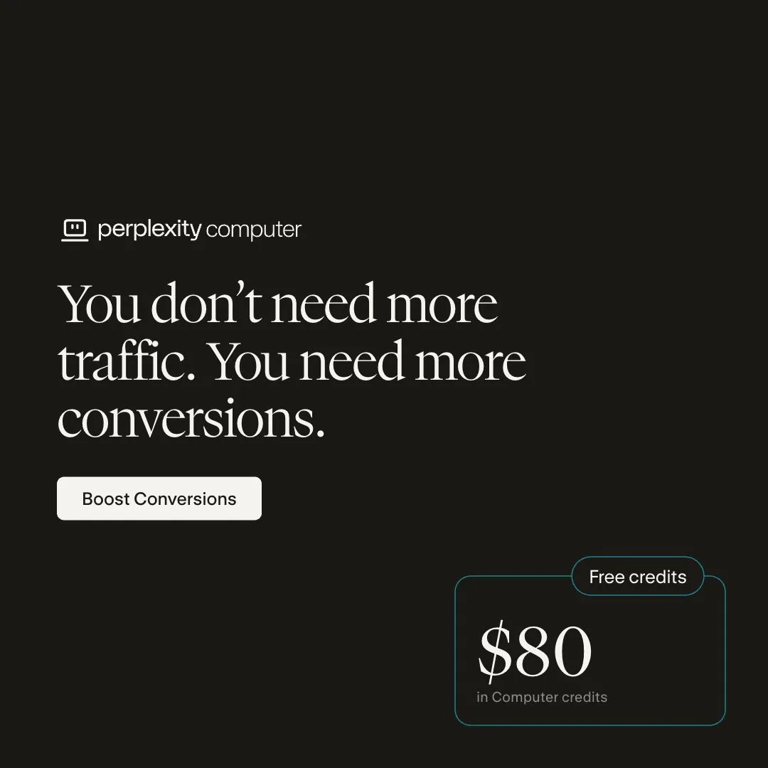 Perplexity Computer - Conversion Focused Ad