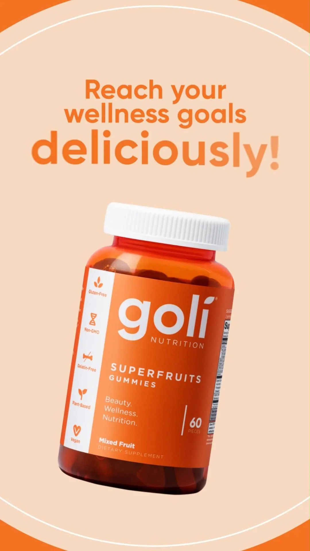Goli Superfruits Gummies - Wellness goals