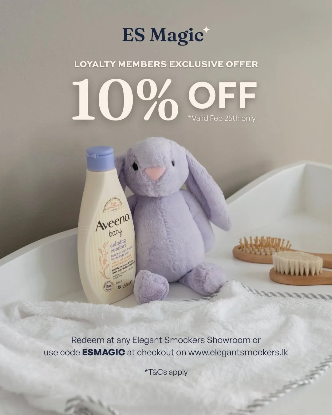 Minimal discount offer product still life