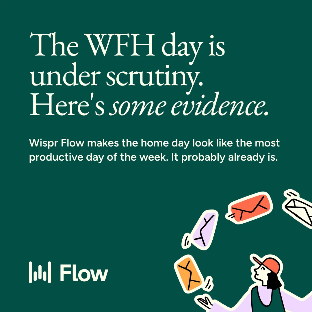 Square serif headline statement with corner figure