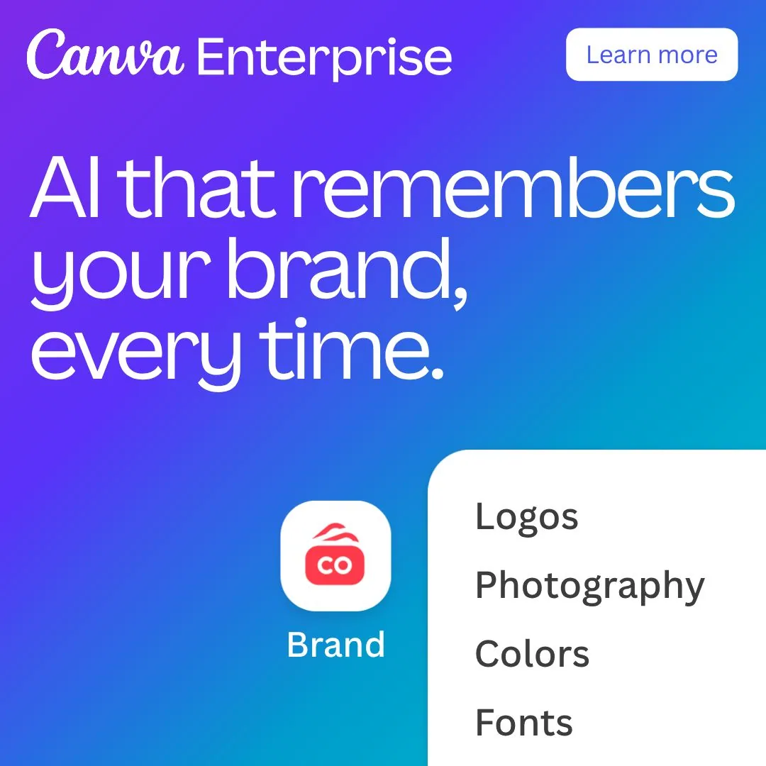 Canva Enterprise - Brand Memory Feature