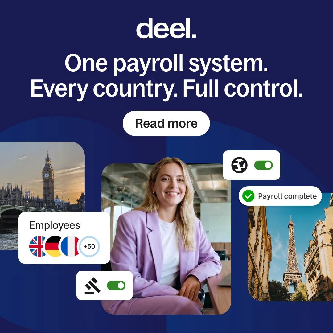 Deel Payroll - Global HR Dashboard