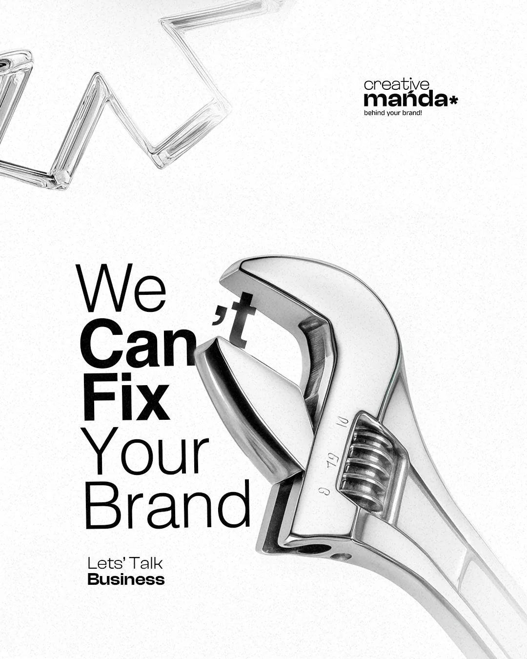 Creative Manda - Wrench conceptual ad