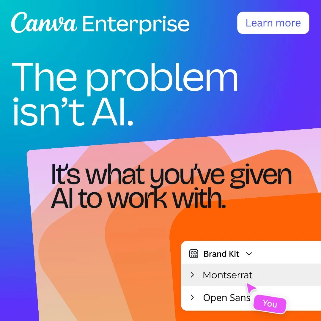 Canva Enterprise - AI problem UI swap