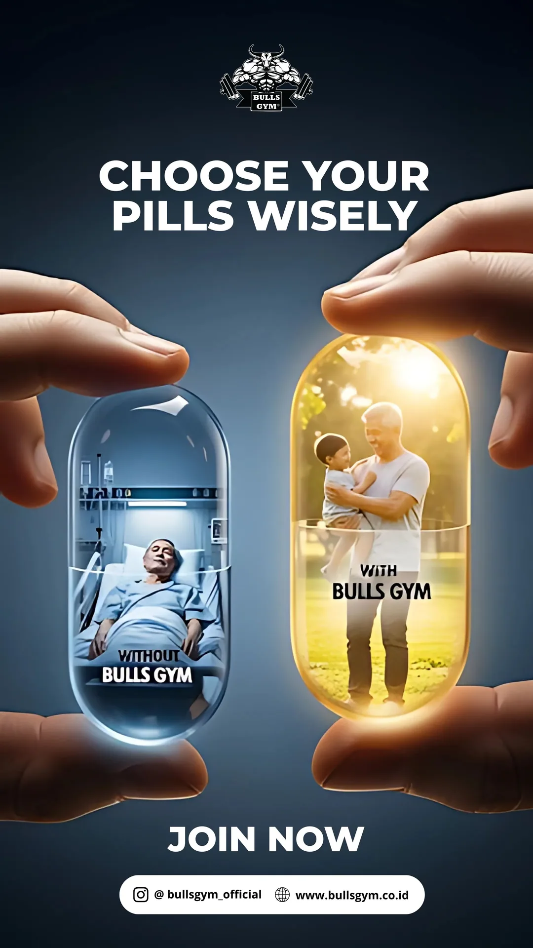 Two-pill before/after choice hero