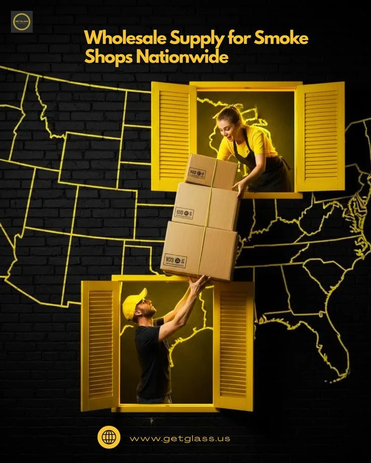 Nationwide wholesale map concept