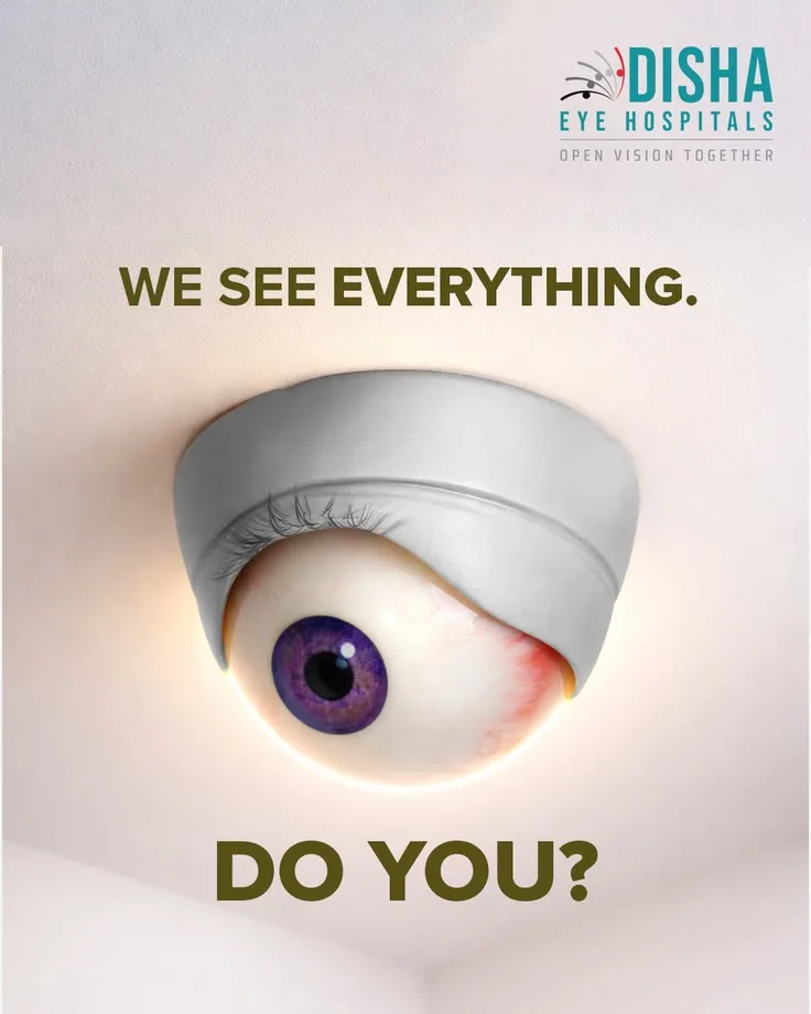 CCTV-as-eye surveillance concept