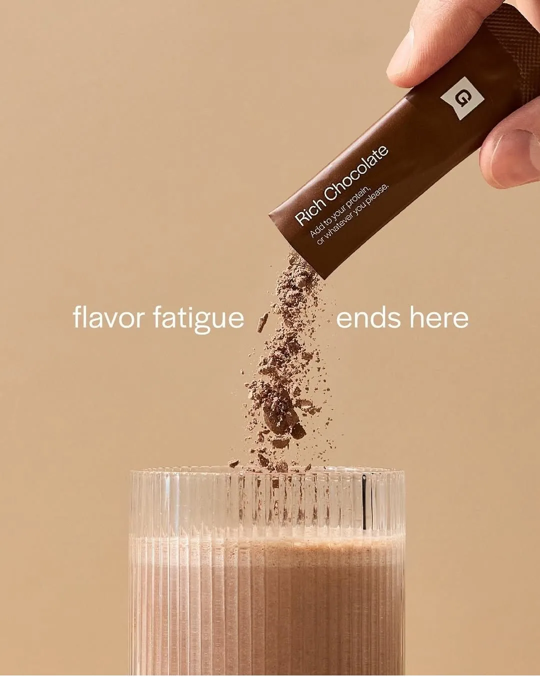 Protein powder flavor fatigue headline
