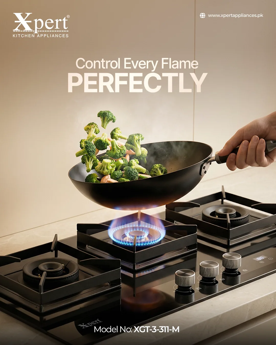 Xpert Stove - Perfect Flame Control