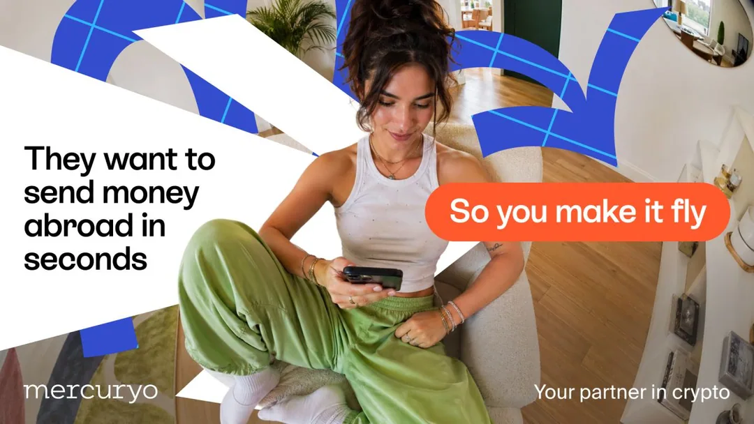 Mercury App: Woman sending money abroad