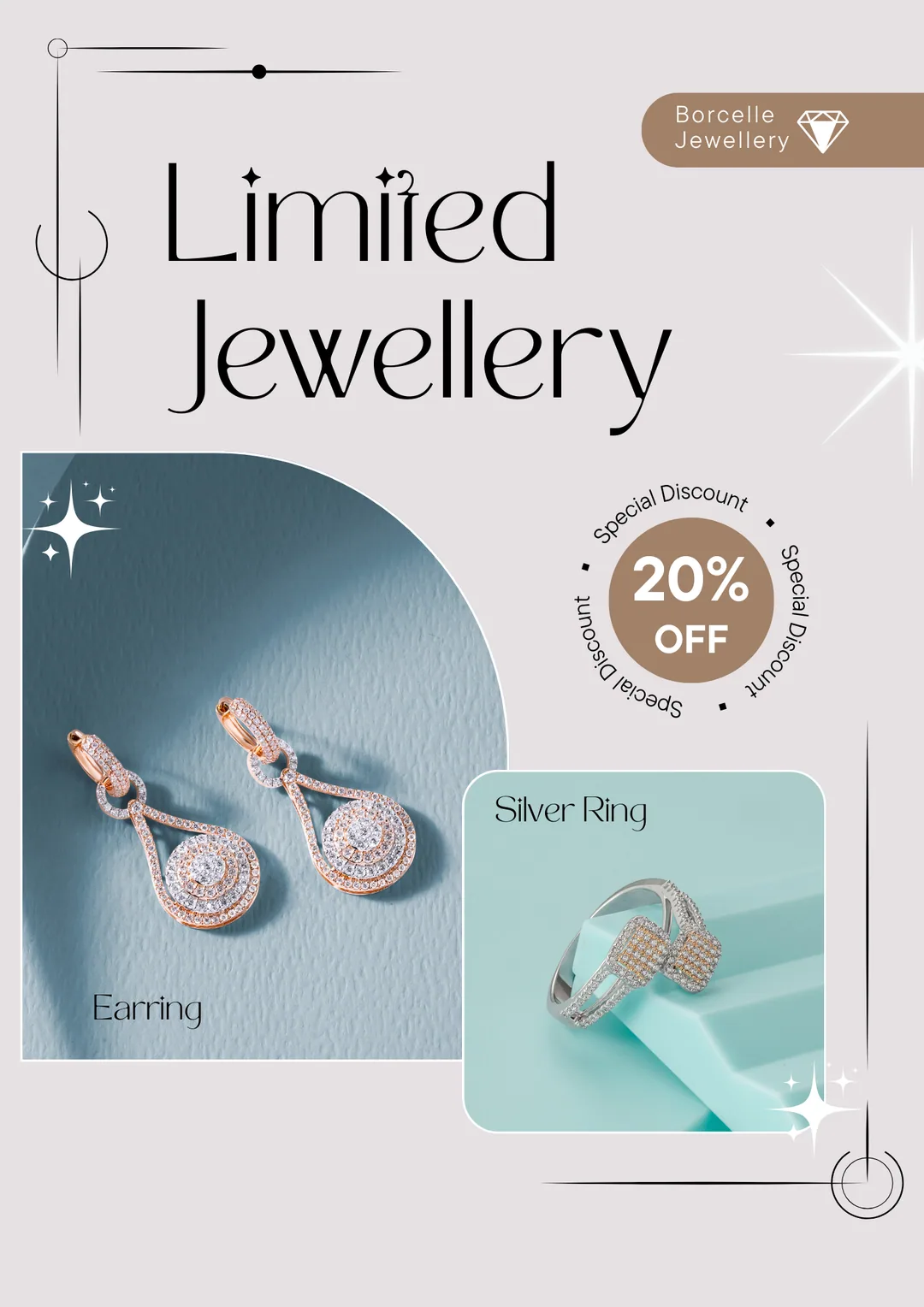 Borcelle Jewellery — Limited Edition, 20% Off