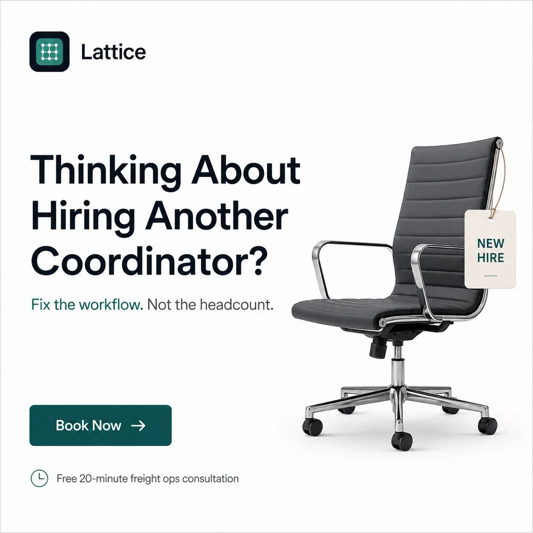 Lattice office chair — 'New Hire' tag and workflow benefit