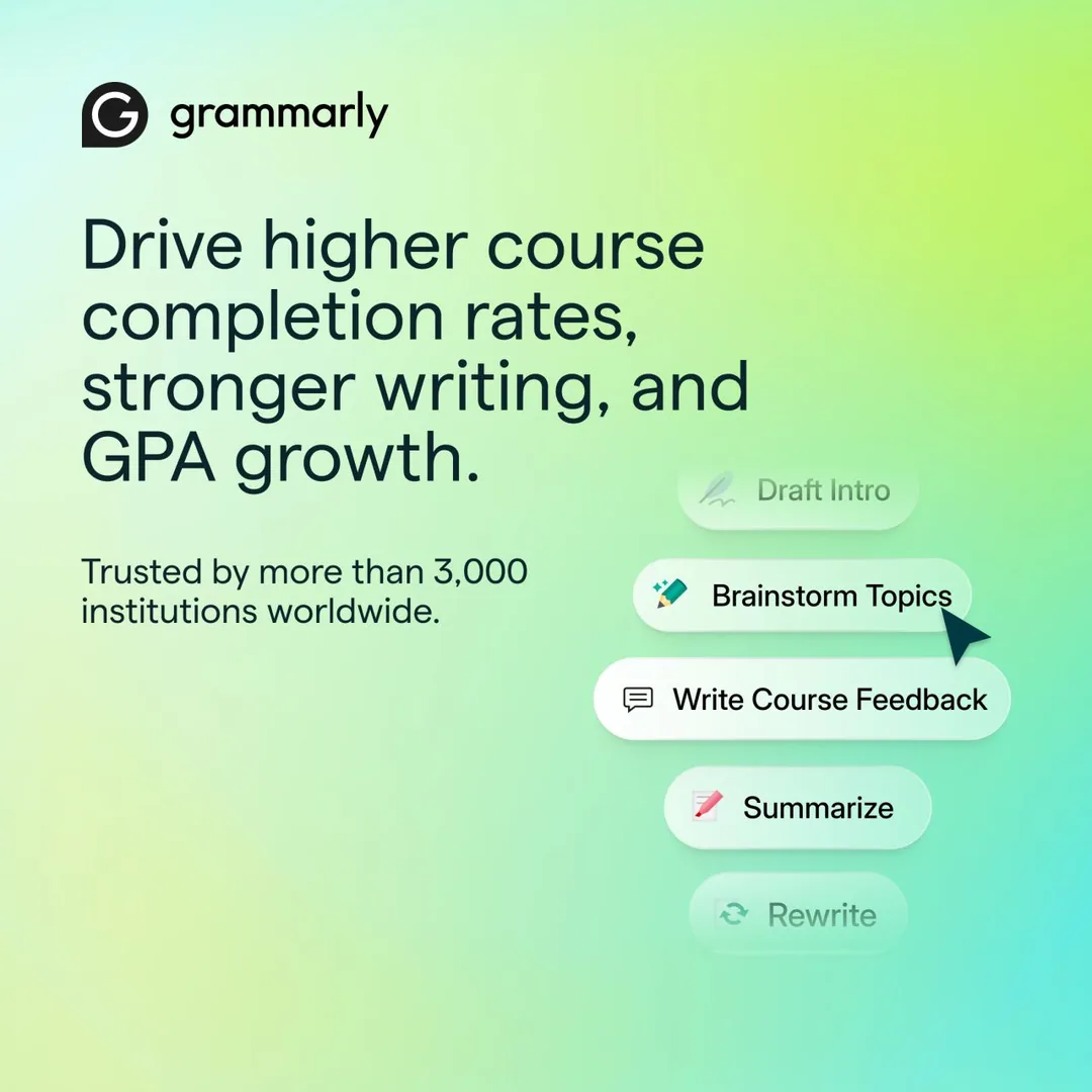 Grammarly App Features - Benefit List