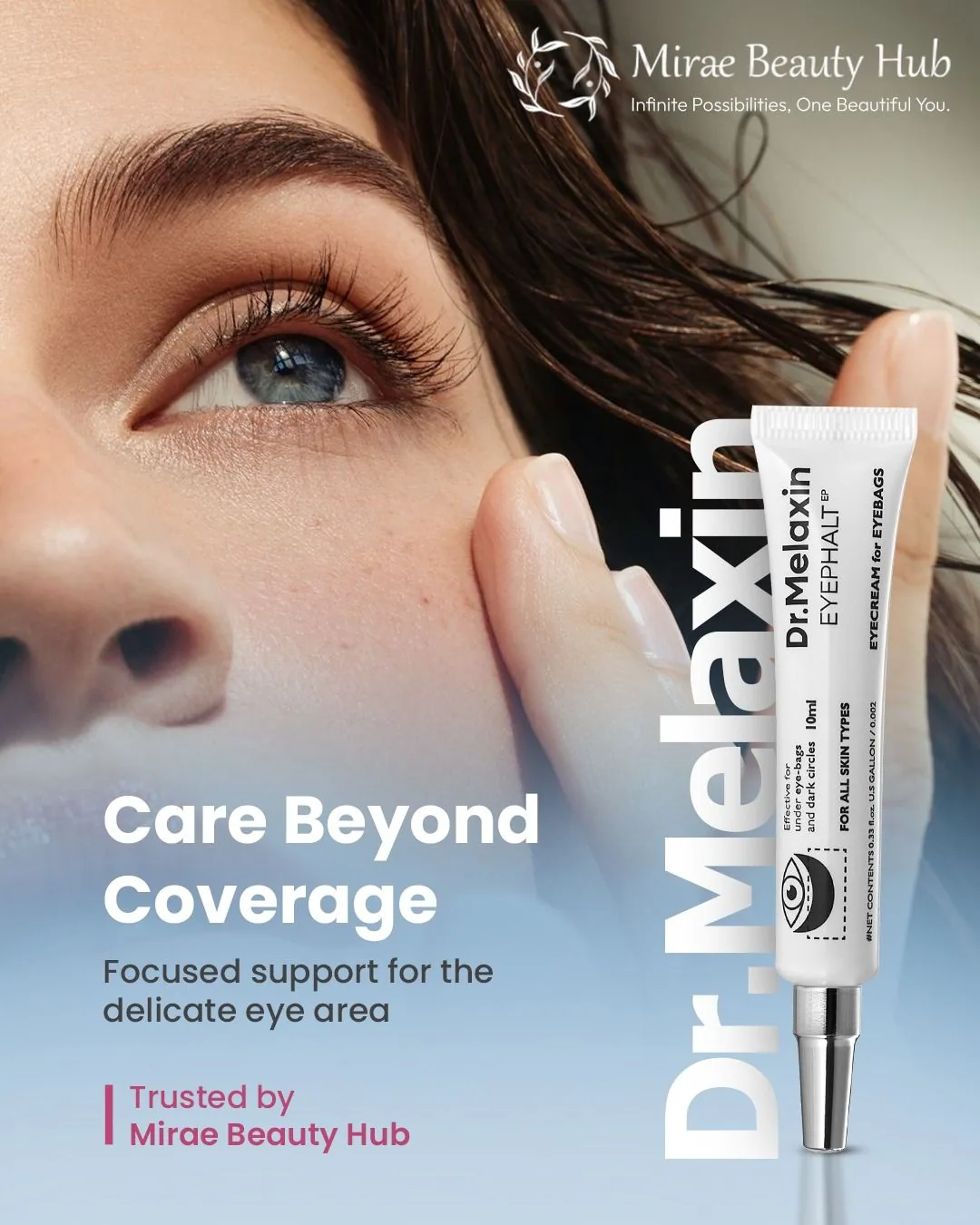 Dr.Melaxin Eye Cream — Benefit Focused