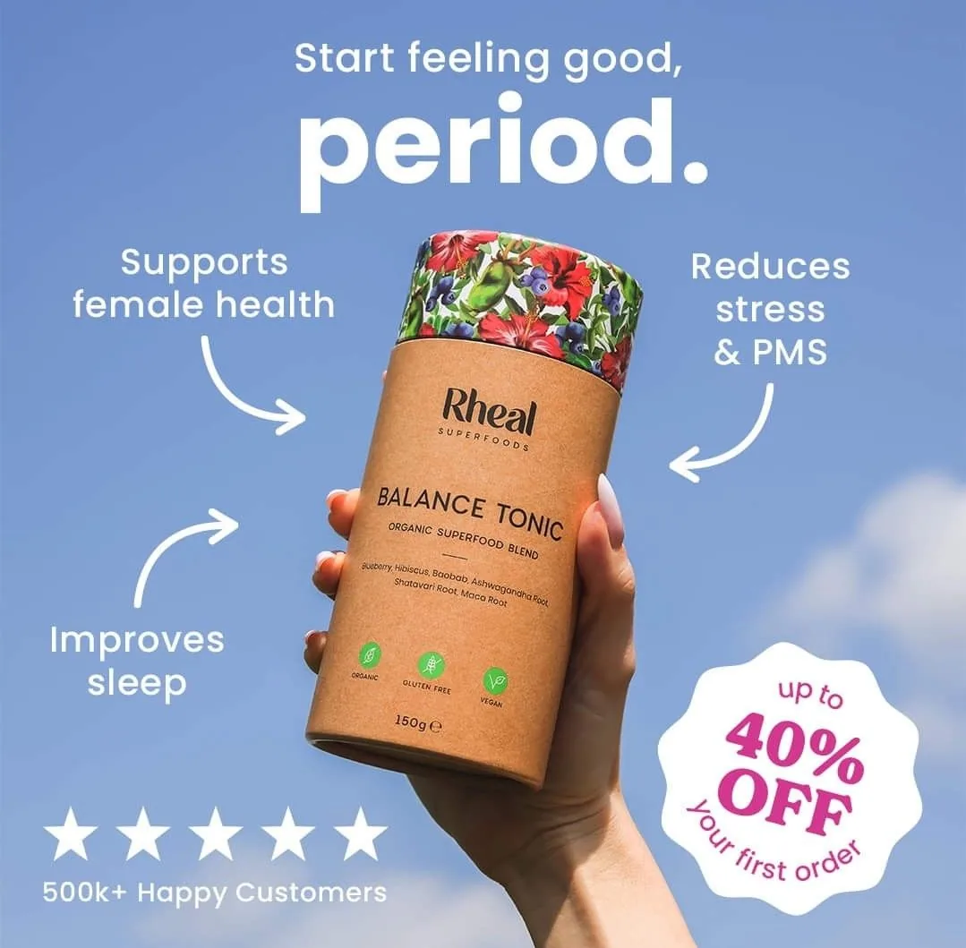 Rheal Balance Tonic — Benefit Arrows and Discount