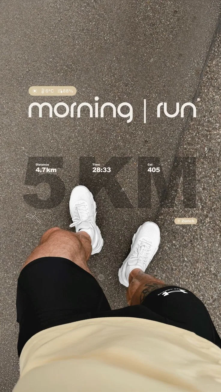 Morning-run POV stats UGC