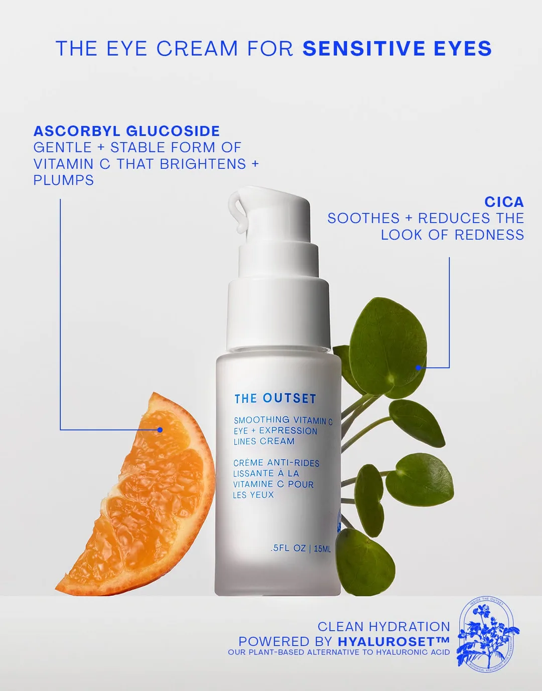 The Outset Eye Cream - Benefit Callouts