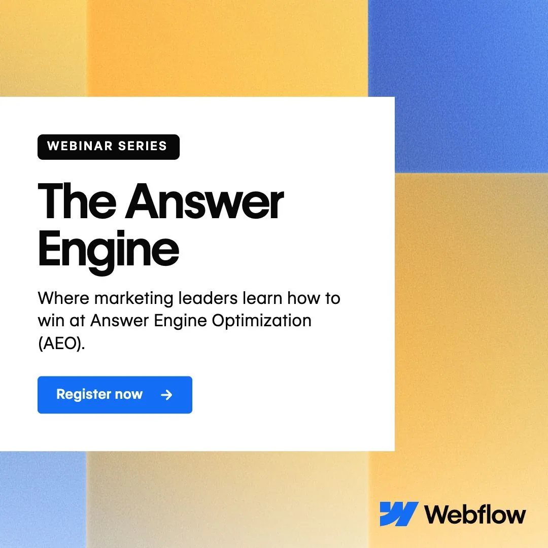 Webinar Series - 'The Answer Engine'