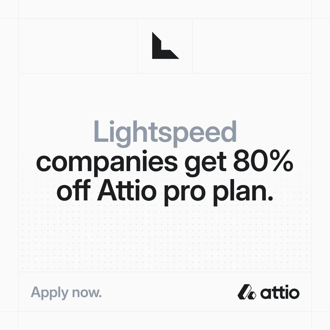 Lightspeed Attio Offer - Benefit Headline and CTA